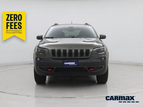Green 2020 Jeep Cherokee Trailhawk