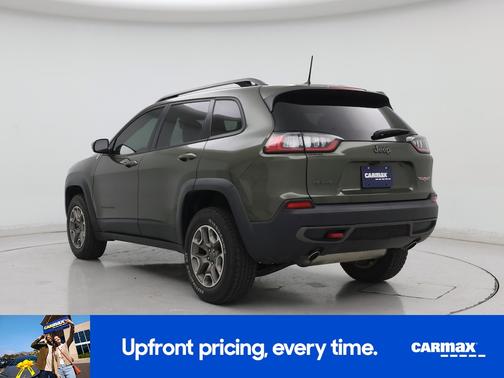 Green 2020 Jeep Cherokee Trailhawk