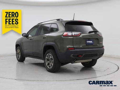 Green 2020 Jeep Cherokee Trailhawk