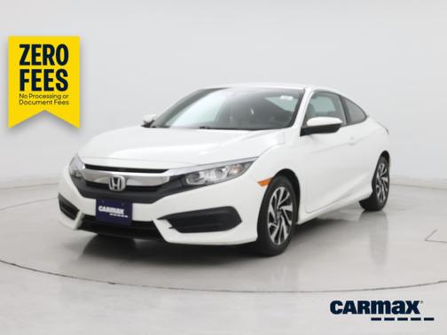 White 2016 Honda Civic LX