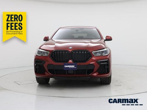 Red 2023 BMW X6 M50i