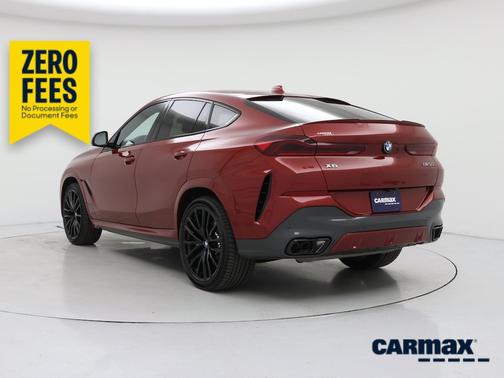 Red 2023 BMW X6 M50i