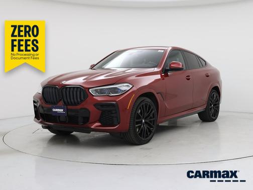 Red 2023 BMW X6 M50i