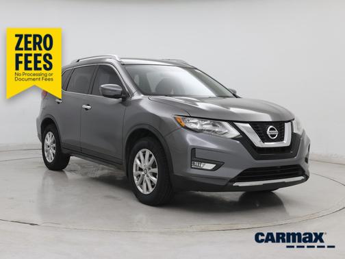 Gray 2017 Nissan Rogue SV