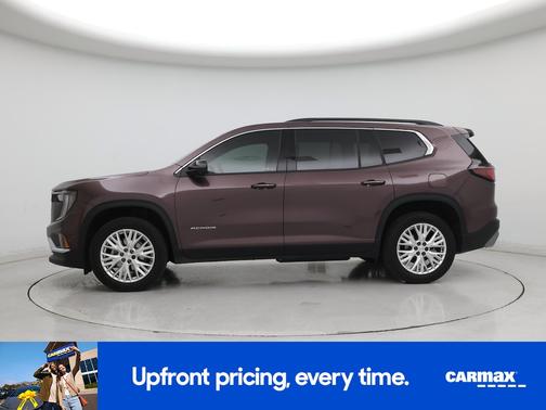 Burgundy 2025 GMC Acadia Elevation