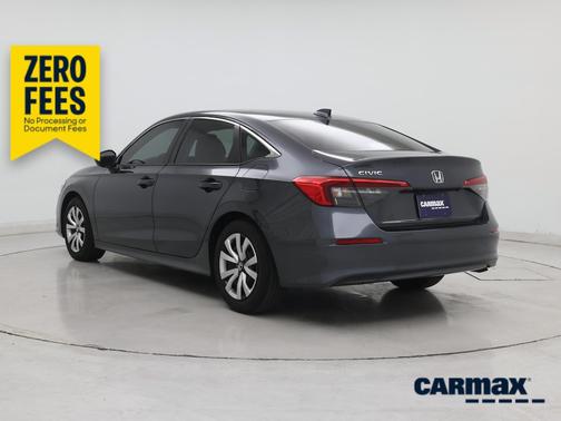 Gray 2023 Honda Civic LX