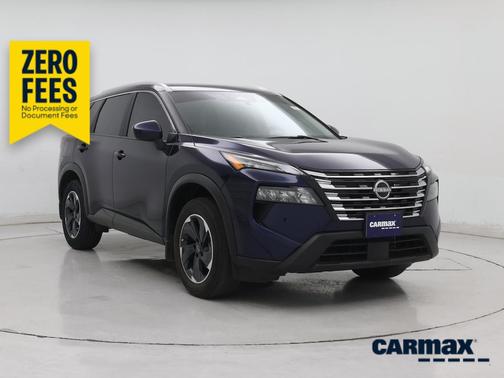 Blue 2024 Nissan Rogue SV