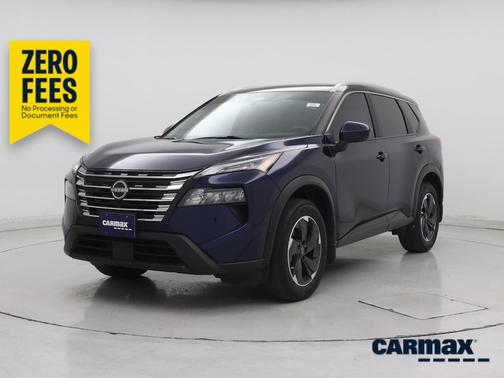 Blue 2024 Nissan Rogue SV