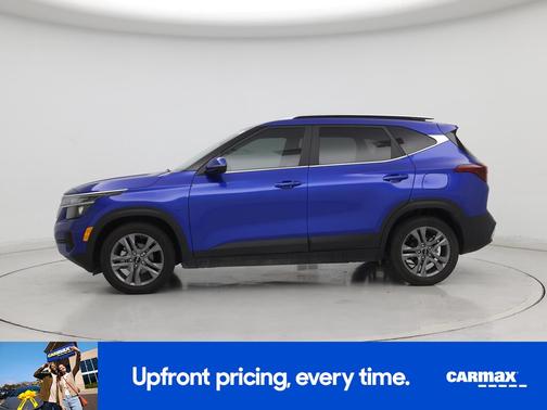 Blue 2022 Kia Seltos S