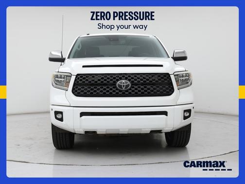 White 2018 Toyota Tundra Platinum