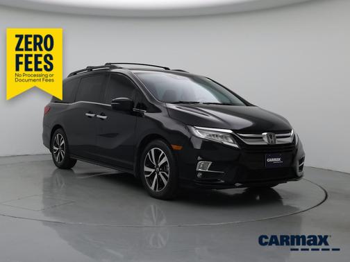 Black 2018 Honda Odyssey Elite