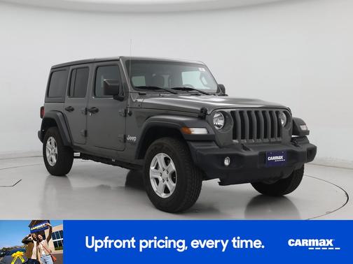 Gray 2021 Jeep Wrangler Unlimited Sport