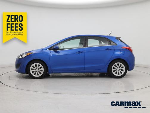 Blue 2017 Hyundai ELANTRA GT