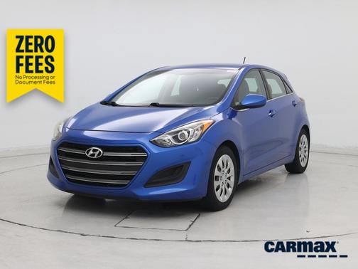 Blue 2017 Hyundai ELANTRA GT