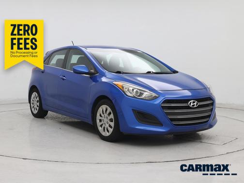 Blue 2017 Hyundai ELANTRA GT