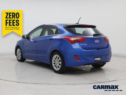 Blue 2017 Hyundai ELANTRA GT