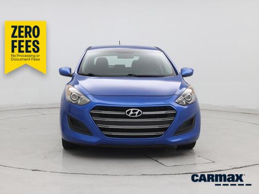Blue 2017 Hyundai ELANTRA GT