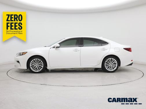 White 2016 Lexus ES 350