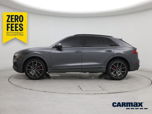 Gray 2021 Audi Q8 Premium Plus