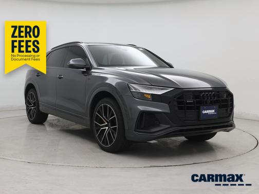 Gray 2021 Audi Q8 Premium Plus