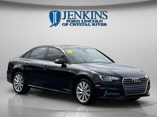 Mythos Black Metallic 2018 Audi A4 2.0T Tech ultra Premium