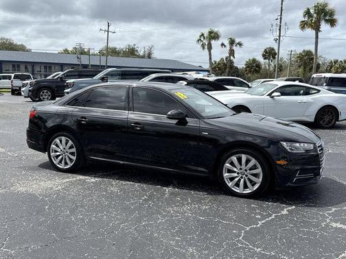 Mythos Black Metallic 2018 Audi A4 2.0T Tech ultra Premium