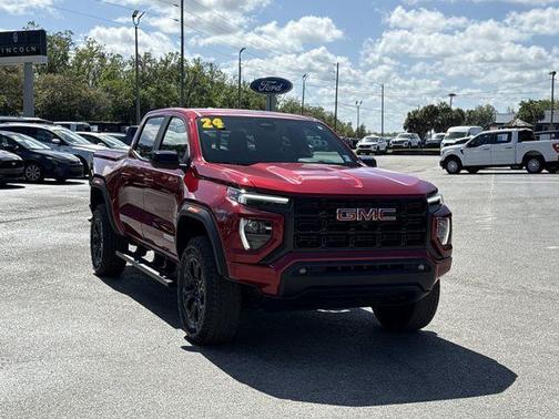 Volcanic Red 2024 GMC Canyon Elevation