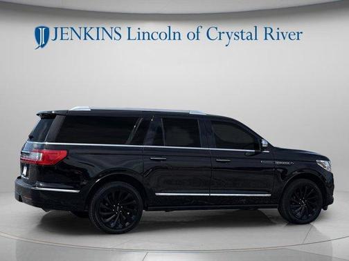 Black 2021 Lincoln Navigator L Black Label