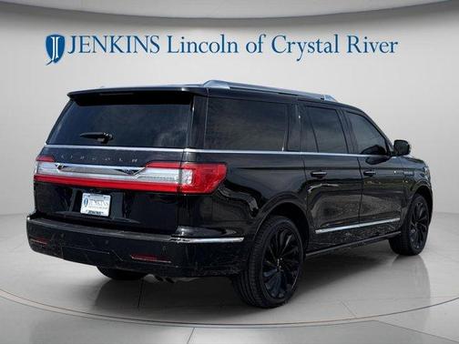 Black 2021 Lincoln Navigator L Black Label