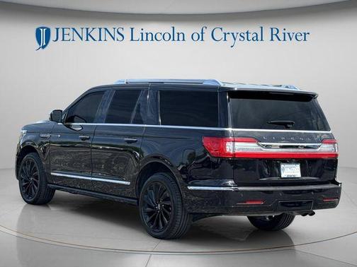 Black 2021 Lincoln Navigator L Black Label