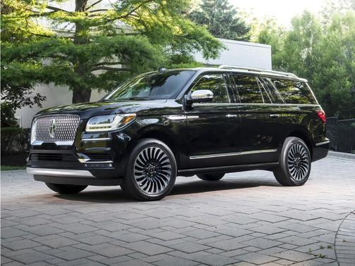 Black 2021 Lincoln Navigator L Black Label