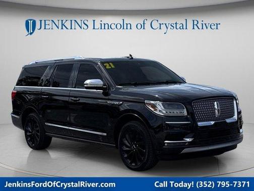 Black 2021 Lincoln Navigator L Black Label