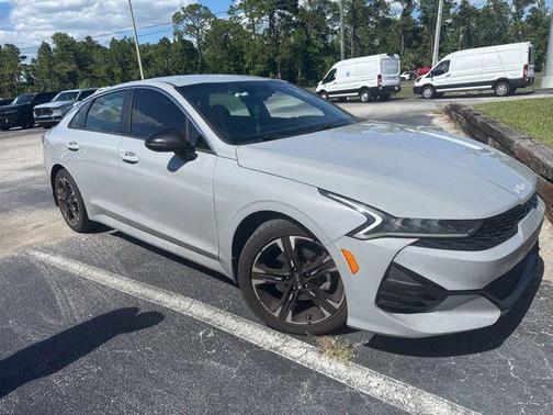 Wolf Gray 2022 Kia K5 GT-Line