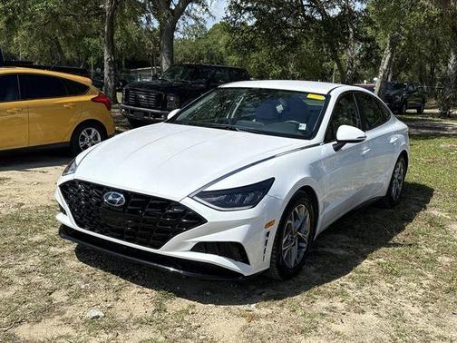 Quartz White 2020 Hyundai SONATA SEL