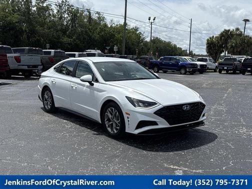 Quartz White 2020 Hyundai SONATA SEL