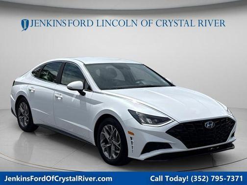 Quartz White 2020 Hyundai SONATA SEL