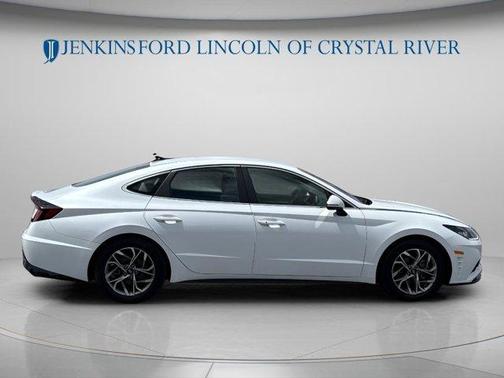 Quartz White 2020 Hyundai SONATA SEL