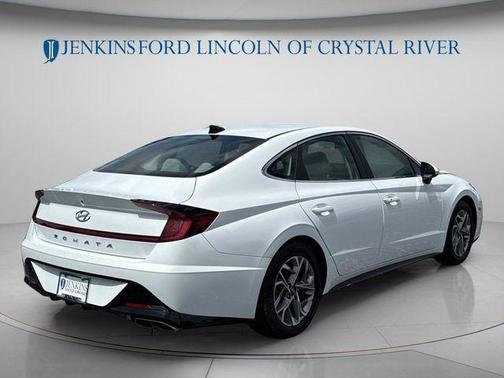 Quartz White 2020 Hyundai SONATA SEL