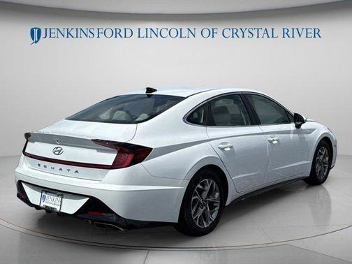 Quartz White 2020 Hyundai SONATA SEL