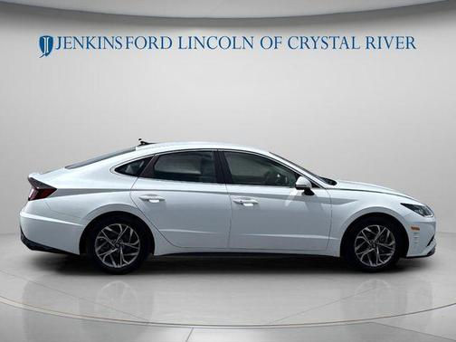 Quartz White 2020 Hyundai SONATA SEL