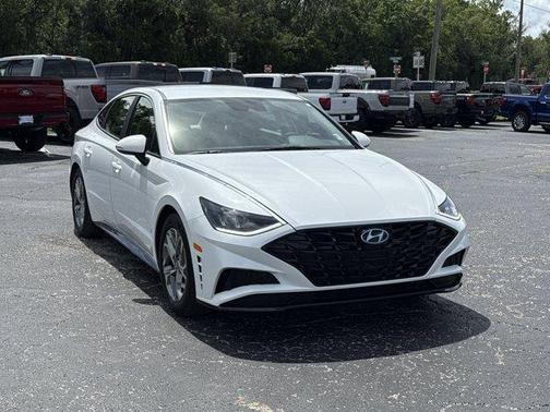 Quartz White 2020 Hyundai SONATA SEL