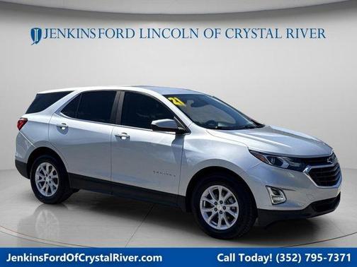 Silver Ice Metallic 2021 Chevrolet Equinox 1LT