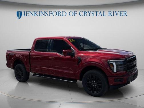Ruby Red Metallic 2026 Ford F-150 Lariat