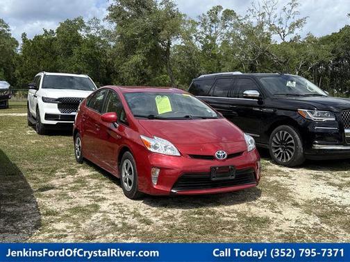 Barcelona Red Metallic 2014 Toyota Prius Three