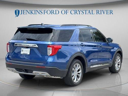 Stone Blue Metallic 2023 Ford Explorer XLT