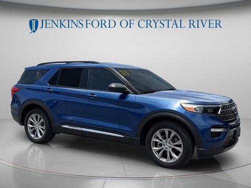 Stone Blue Metallic 2023 Ford Explorer XLT