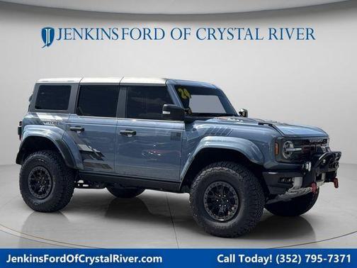 Azure Gray Metallic 2024 Ford Bronco Raptor