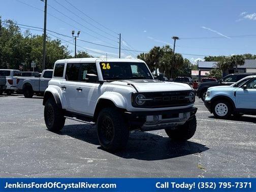 Oxford White 2026 Ford Bronco Raptor