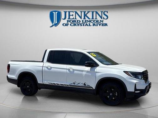Platinum White Pearl 2022 Honda Ridgeline Black Edition