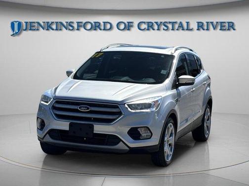 Ingot Silver Metallic 2017 Ford Escape Titanium